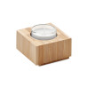 Bamboo tealight holder