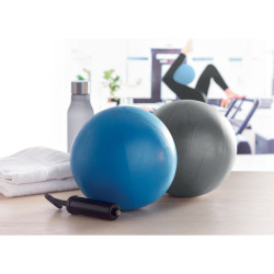 Small Pilates ball with pump