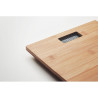 Bamboo bathroom scale