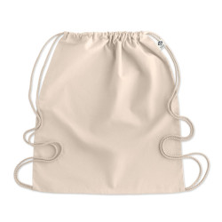 Organic cotton drawstring bag