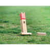 Pinewood outdoor throwing game