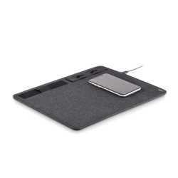 RPET mouse mat charger 15W