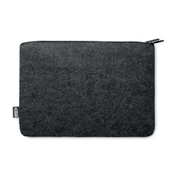 RPET felt zipped laptop bag