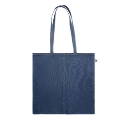 Recycled denim shopping bag