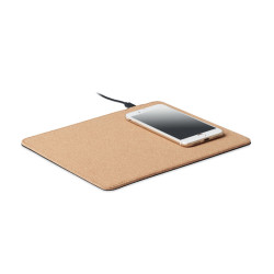 Cork mouse mat charger 15W