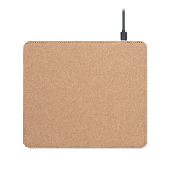 Cork mouse mat charger 15W