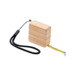 Measuring tape in bamboo 1m