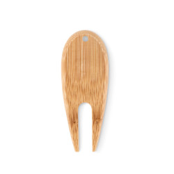 Bamboo golf divot tool