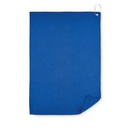 RPET golf towel with hook clip