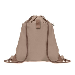 Recycled cotton drawstring bag