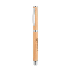 Bamboo gel pen