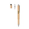 Spirit level pen in bamboo