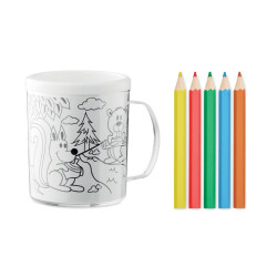 Colouring mug 280 ml