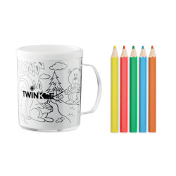 Colouring mug 280 ml