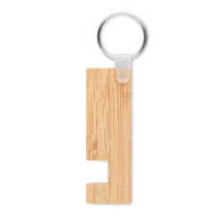 Bamboo stand and key ring