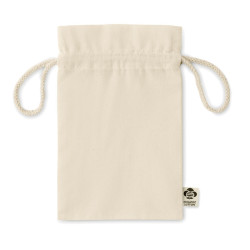 Small organic cotton gift bag