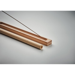 Incense set in bamboo