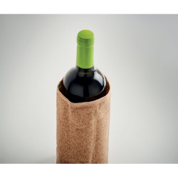 Soft wine cooler in cork wrap