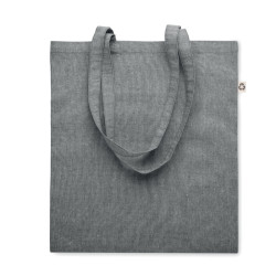 Shopping bag with long handles