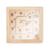 Pine wooden labyrinth game