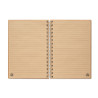 A5 ring bound Bamboo notebook