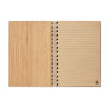 A5 ring bound Bamboo notebook