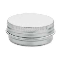 Vegan lip balm in round tin