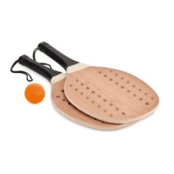 Rosewood beach tennis set