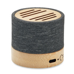 Bamboo RPET wireless speaker