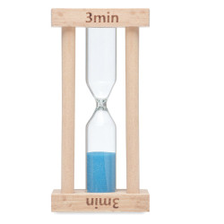 Wooden sand timer 3 minutes