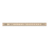 Carpenter ruler in wood 2m