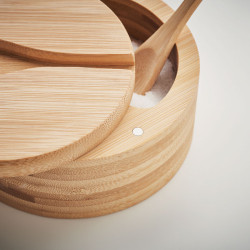 Salt and pepper bamboo box