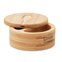 Salt and pepper bamboo box