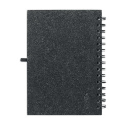 A5 RPET felt cover notebook