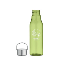 RPET bottle with PP lid 600 ml