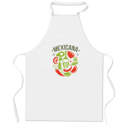 Kitchen apron in cotton