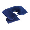 Inflatable pillow in pouch