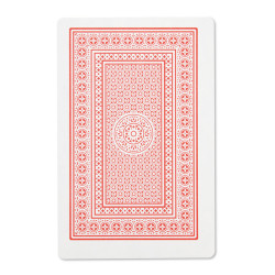 Playing cards in tin box