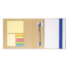 Notebook with memo set and pen