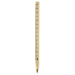 Wooden ruler pen