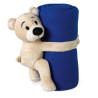 Fleece blanket with bear