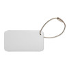 Aluminium luggage tag