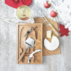 Cheese and wine set