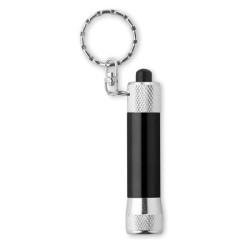 Aluminium torch with key ring