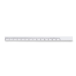 Carpenters pencil with ruler