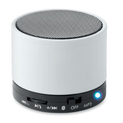 Round wireless speaker