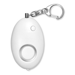 Personal alarm with key ring