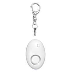 Personal alarm with key ring