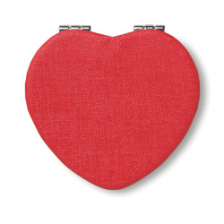 Heart PU mirror