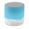 Round wireless speaker LED